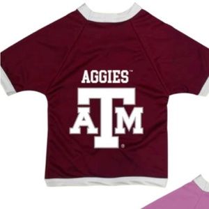 All Star DOGS XX-Large Texas A&M V-Neck Dog Aggies Game Tee.  NWT